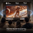 thumbnail image 4 of FPD 40-inch Smart TV, 1080P Fhd LED Google TV with Google Play/Cast, Google Assistant Voice Control, Dolby Audio, HDR10, Flat Screen, 4 of 13