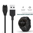 thumbnail image 3 of For Garmin Fenix 7/7S/7X Garmin Epix 100cm USB Charger Cable Watch Charging Dock, 3 of 9
