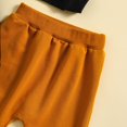 thumbnail image 5 of Xudanell Boy Clothes 2t 3t 4t 5t 6t 7t Sweet Baby Boy Outfits with Embroidered Little Bear Sweatshirt Tight Trousers Black 2-3 Years, 5 of 9