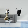 thumbnail image 2 of Estatua De Resina De Dama Tribal Africana Y Escultura De Gestos De Mano De Roca, Adorno Coleccionable Creativo Para Estudio, Sala, Apartamento, Decoración De Dormitorio., 2 of 8