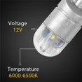 thumbnail image 5 of 20 bombillas LED Canbus T10 168 194 W5W para matrícula lateral, 6000 K, color blanco, 5 of 5