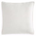thumbnail image 1 of Hudson Park Knit Wool Euro Sham, Ivory, 1 of 1