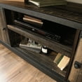 thumbnail image 6 of Sauder Steel River TV Stand for TV's up to 60", Carbon Oak Finish, 6 of 12