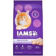 Iams Proactive Health Healthy Kitten Dry Cat Food With Chicken, 7 Lb. Bag