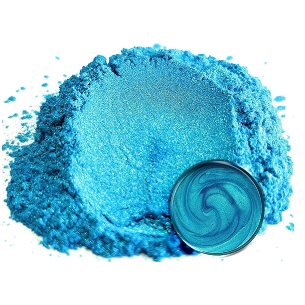 Eye Candy Mica Powder Pigment Okinawa Blue 50g Multipurpose Diy Arts And Crafts Additive Natural Bath Bombs Resin Paint Epoxy Soap Nail Polish Lip Balm Walmart Com Walmart Com