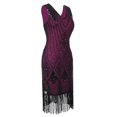 thumbnail image 3 of PrettyGuide Women 1920s Gatsby Cocktail Sequin Art Deco Flapper Dress, 3 of 7