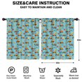 thumbnail image 2 of Blackout Kids Curtains,Cartoon Construction Vehicles Road Signs Childrens Insulated Curtains Set Of 2,Bedroom Essentials,Toddler Room Decor 52"x63", 2 of 5