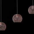thumbnail image 4 of Candil 3 Luces Globo Cristal Cortado K9 Alto Brillo Gor180/3 Gamalux, 4 of 5