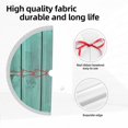 thumbnail image 7 of Christmas Tree Skirt, Wood Grain Christmas Tree Decorations Indoor, Tree Skirts Mat With Tassel Trim for Halloween New Year Holiday Christmas Party Decor 48 Inches, 7 of 7