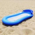 thumbnail image 1 of Inflatable Women Air Mattress Water Hammock Swimming Ring Kids Big Float Toy Swim Tube Chair Pool Floats Accessories Blue, 1 of 5