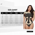 thumbnail image 5 of Salouo Retro Raccoon Graphic Print for Women's Short Sleeve Bodysuit,Sexy Bodysuits One Piece Round Neck Bodysuit Shapewear Tummy Control-, 5 of 7