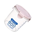 thumbnail image 3 of Bearachild Hebilla de plástico PP transparente, latas selladas, soportes redondos para tanque de almacenamiento de cereales, contenedores de cocina Type7 NO7 Bearachild JJ18045-05, 3 of 3