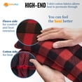 thumbnail image 3 of Sunny Bay Microwave Heating Pad, Microwavable Cold or Heated Neck and Shoulder Wrap with Lavender, Anti Anxiety Beanbag Hot or Cool Pack for Pain Relief, 26x5 Inches (Buffalo Plaid), 3 of 13