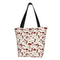 thumbnail image 2 of Kdxio Mushroom Women Reusable Grocery Bags Foldable Ripstop,Reusable Shopping Bags for Shopping,Gym,Gift, 2 of 8