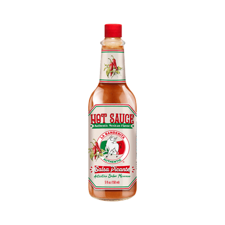 La Banderita® Hot Sauce| 5 FL OZ Hot Sauce| Made in Mexico | A perfect partner for every meal. (12 Bottles)