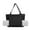 Black, variant on Yoga Pilates Canvas Handheld Bag - Soft Fabric Tote for Yoga Mat Clothes, Lightweight Durable for Fitness Travel, Portable for Women Men