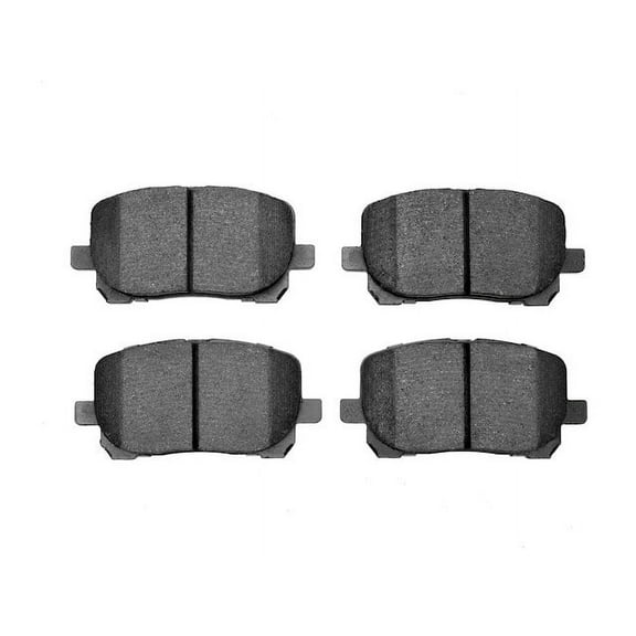 Front Brake Pad Set - Compatible with 2003 - 2008 Toyota Corolla 2004 2005 2006 2007