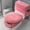B003- Pink, variant on Universal Pink Toilet Protector Kit, Toilet Seat Lid Cover, Cushion Toilet Seat for Household Daily Use, Toilet Lid Covers for Bathroom, Soft Plush Washable Full Toilet Set,