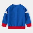 thumbnail image 4 of Little Boys Girls Kids Christmas Sweater Xmas Holiday Party Crewneck Knit Cute Pullover Tops 6 Years-7 Years, 4 of 7