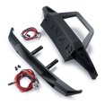thumbnail image 3 of ZheElen 1/6 Front Bumper RC Upgrade Part Aluminum Alloy Wear-resistant Rc Front Bumper For Axial SCX6 RC Car Part RC Car Accessories Black, 3 of 6