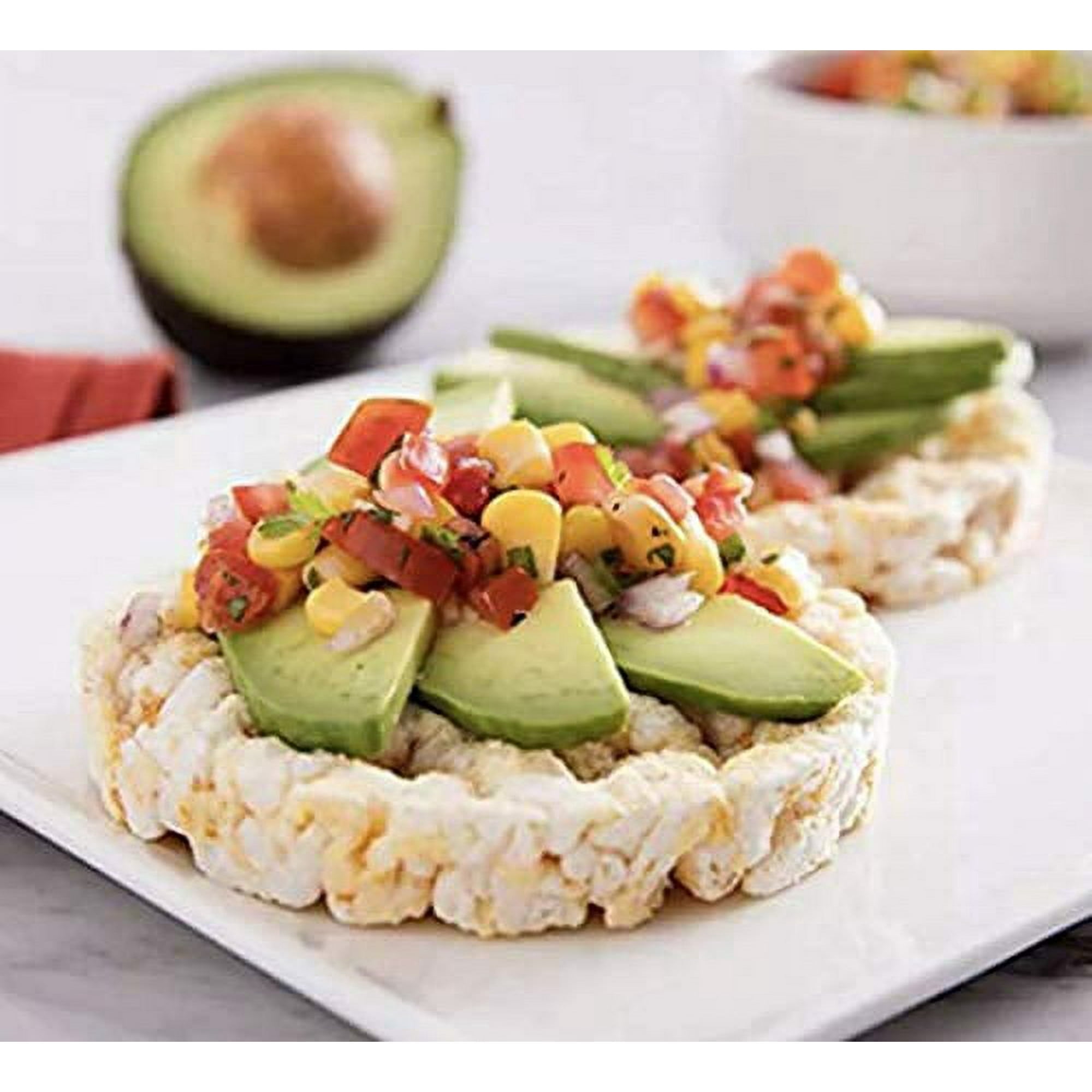 Quaker Rice Cakes Variety Bundle - Pack Of 3 Flavors,CARMEAL CORN, APPLE CINAMON,CAKE EVEVRYTHING..