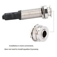 thumbnail image 3 of Piezo Pickup Acoustic Pickup Copper Silver 1 4" 6.35Mm Output 2.5Mm Input Endpin For Acoustic Guitar Built In Rod Piezo Pickup, 3 of 8