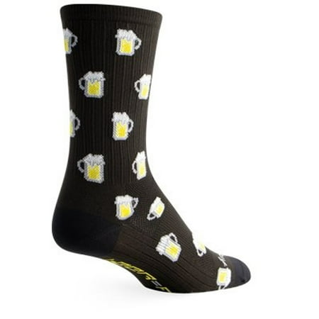 

SockGuy SGX Fuel Socks - 6 inch Black Large/X-Large