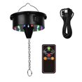 thumbnail image 1 of Rotating Disco Ball Motor Light with Remote Control, 18 LEDs, Compatible with 12 16 20 24 Inch Mirror Ball Spinner (Not Included), 1 of 5