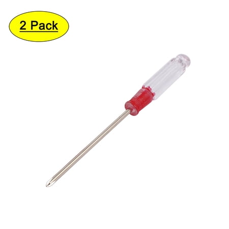 128mm Long Plastic Handle Magnetic Tip Screwdriver Repair Tool