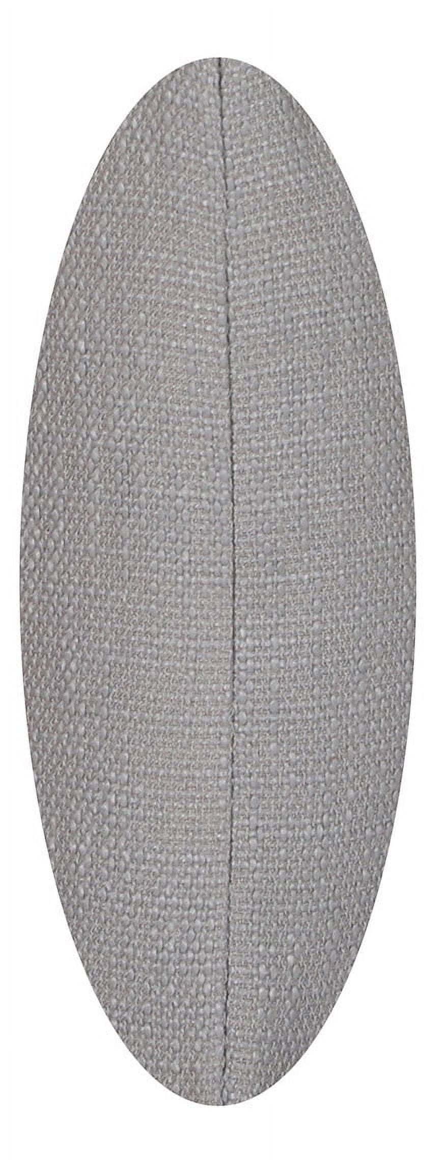 Mainstays Solid Texture Polyester Square Decorative Throw Pillow, 18 in x 18 in, Gray
