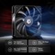 thumbnail image 4 of Enfriador líquido de CPU ID-COOLING FX360 PRO 360 mm AIO para escritorio, 4 of 7