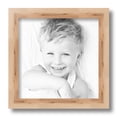 thumbnail image 2 of ArtToFrames 10" x 10" Hickory Picture Frame, 10x10 inch Brown Wood Poster Frame (WOM-4850), 5 Pack, 2 of 7