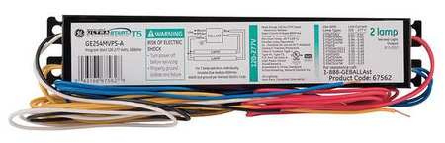 GE CURRENT GE254-MV-PS-A GE LIGHTING 105 to 104 Watts, 2 Lamps, Electronic  Ballast - Walmart.com