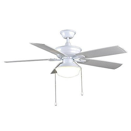 Marshlands LED 52 In. Indoor/outdoor White Ceiling Fan