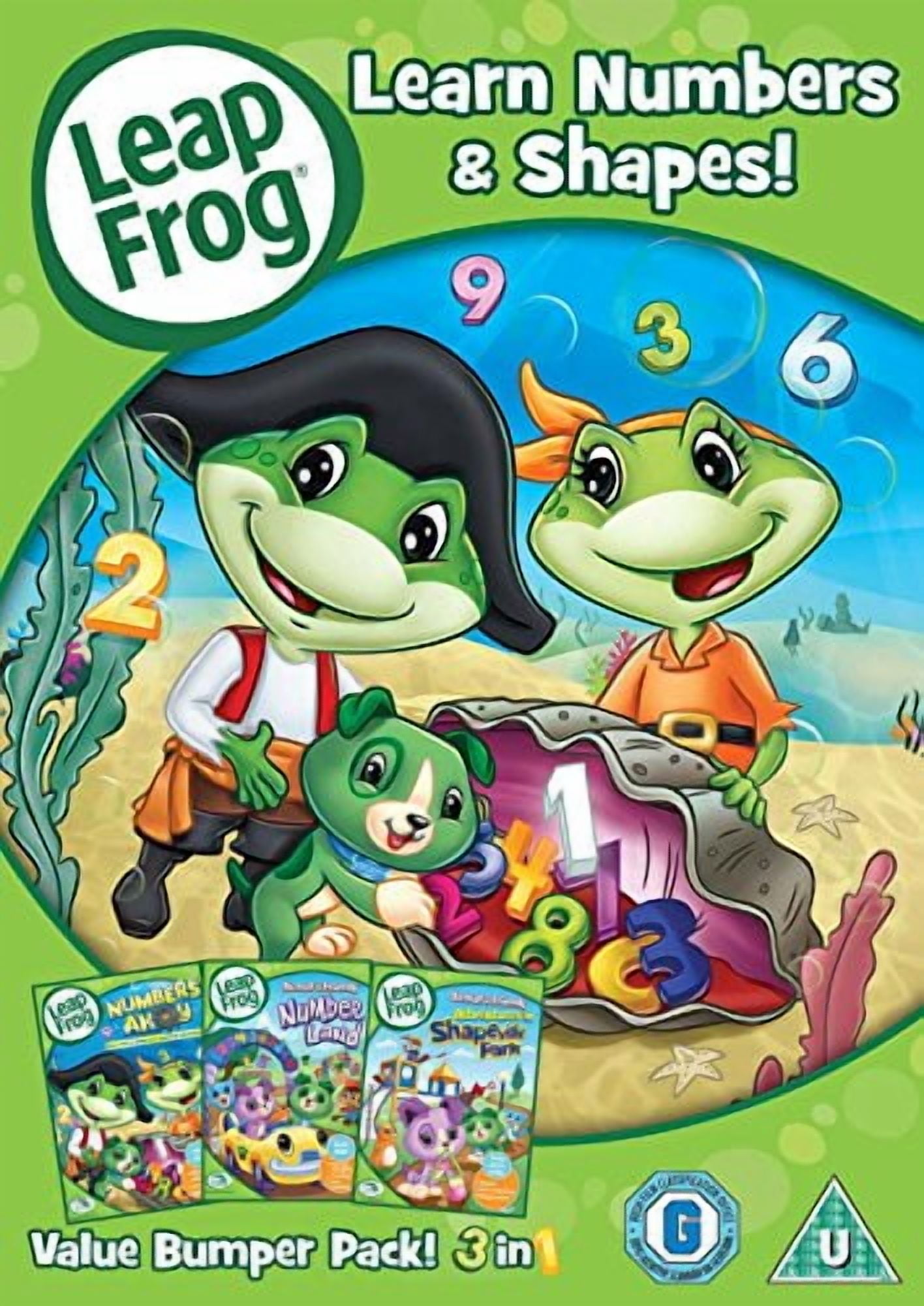 Little Steps Numbers & Shapes DVD for Babies - Teaches Numbers 1