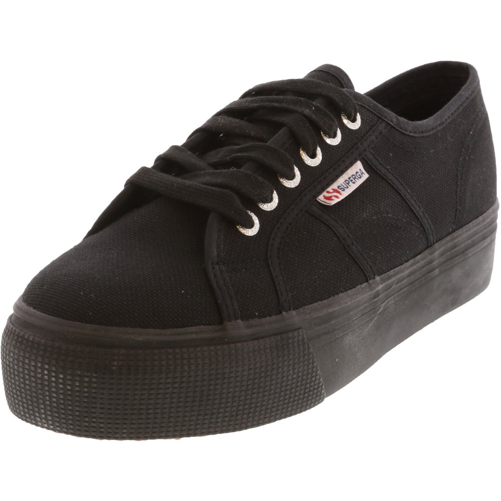 Superga Superga 2790A Cotw Linea Up And Down Full Black AnkleHigh