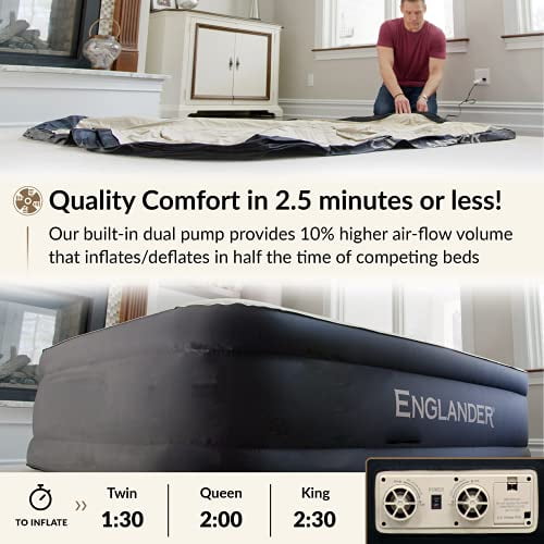 Englander first ever microfiber on sale queen air mattress