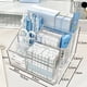 thumbnail image 4 of Portalápices de escritorio de acrílico transparente, caja de notas de gran capacidad, estante de almacenamiento para escritorio de oficina, caja de ajuste, 4 of 6