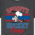 thumbnail image 3 of Peanuts - Snoopy's Hockey Camp - Toddler And Youth Short Sleeve Graphic T-Shirt, 3 of 6