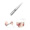 thumbnail image 2 of HBFAGFB Metal Nail Files Lightweight and Portable Beauty Tools for Going Out Daily Use Silver One Size, 2 of 5