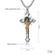 thumbnail image 4 of Colgante de crucifijo Sailing para hombre en plata antigua, 4 of 4