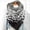 Grey, variant on Womens Scarf Halloween Themed Printed Shawl with Button Fasten Wrap Versatile Warm Wrap for Fancy Dress and Daily Outfit