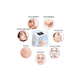 thumbnail image 2 of Para Cara Y Cuello Cosmético, maquina Facial De Led 7 Colores blanco, 2 of 5