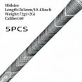 thumbnail image 1 of 13pcs/set Professional Soft Rubber Non-slip Golf Grips, Standard/Midsize, Fit All Weather 5pcs Grey Midsize, 1 of 6