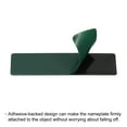 thumbnail image 4 of Unique Bargains 3'x1' Metal Name Plate Anodized Aluminium Self Adhesive Sign Tag Blue 20 Pack, 4 of 6