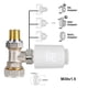 thumbnail image 4 of ZigBee Válvula termostática inteligente Control de voz Radiador Actuador Termostato Universal Accesorios Electrónicos, 4 of 6