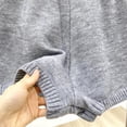 thumbnail image 6 of Letdown Women Y2k Knit Mini Shorts Solid Elastic Low Waist Slim Fit Vintage Going Out Micro Bottom Streetwear (02-Light Gray,One Size), 6 of 6