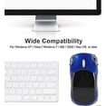 thumbnail image 5 of Wireless Mouse, 2.4G Sport Car Shaped Mouse Bluetooth Optical Mouse with USB Receiver,Portable Cute 1600DPI Mouse for PC Desktop Laptop Tablet Gaming, 5 of 5