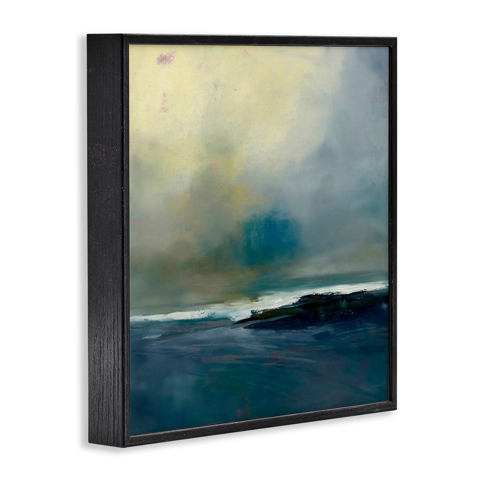 Stupell Industries Channeling Calm Horizon Black Framed Giclee Art, design by Patrick Dennis