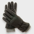thumbnail image 2 of Canada Weather Gear Women's Ski Gloves - Water Resistant, Warm Knit Cuff Winter Gloves with Warmth Indicator for Cold Weather in Black/Grey, Medium, 2 of 5